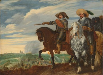 Frederick Henry and Ernst Casimir of Nassau-Dietz at the Siege of 